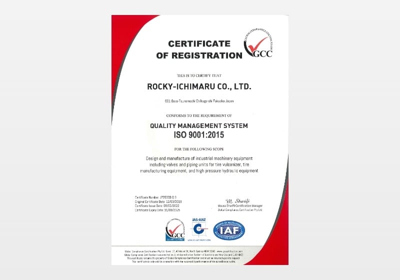 ISO9001:2015 